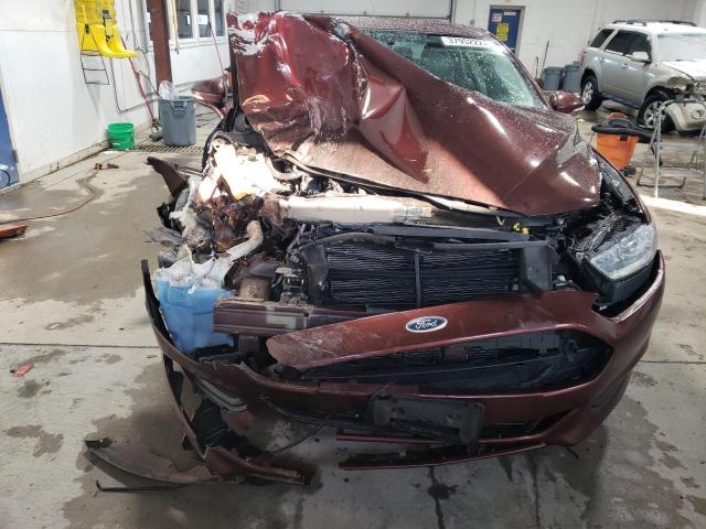 3FA6P0H74FR202703 - 2015 FORD FUSION SE RED photo 5