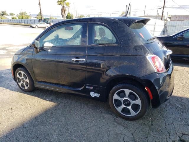 3C3CFFGE9FT507348 - 2015 FIAT 500 ELECTRIC BLACK photo 2