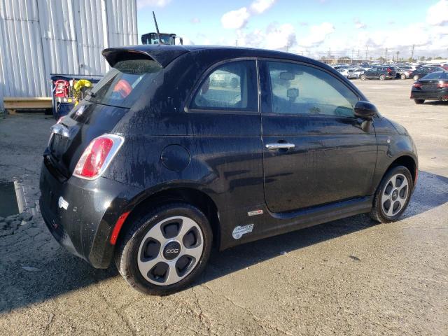 3C3CFFGE9FT507348 - 2015 FIAT 500 ELECTRIC BLACK photo 3