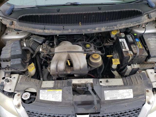 1B4GP15BX2B556301 - 2002 DODGE CARAVAN EC GRAY photo 12