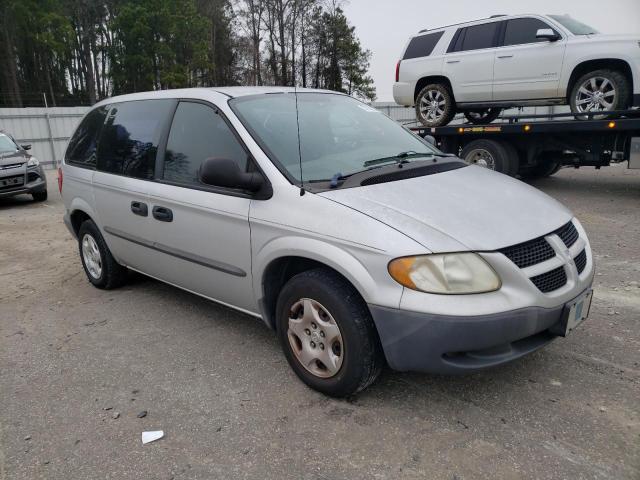 1B4GP15BX2B556301 - 2002 DODGE CARAVAN EC GRAY photo 4