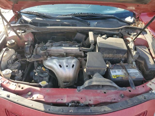 4T1BE46K17U019021 - 2007 TOYOTA CAMRY CE RED photo 11