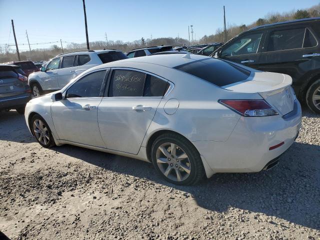 19UUA8F53EA008466 - 2014 ACURA TL TECH WHITE photo 2