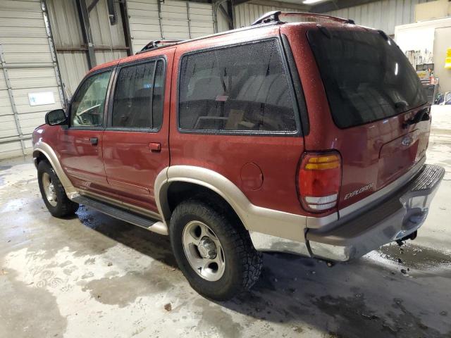 1FMDU35P5XZA03412 - 1999 FORD EXPLORER RED photo 2