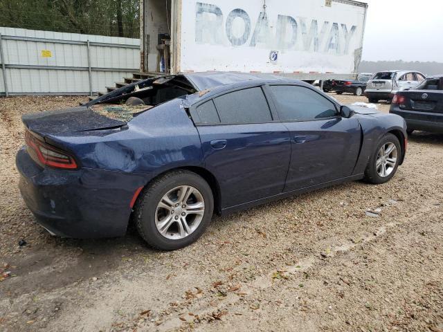 2C3CDXBG4FH893206 - 2015 DODGE CHARGER SE BLUE photo 3