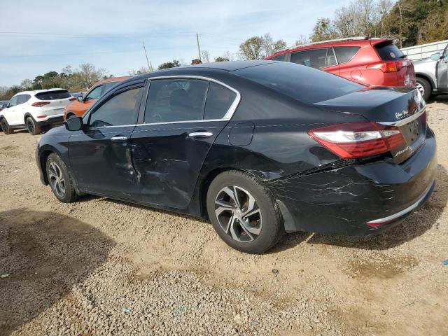 1HGCR2F30GA238470 - 2016 HONDA ACCORD LX BLACK photo 2