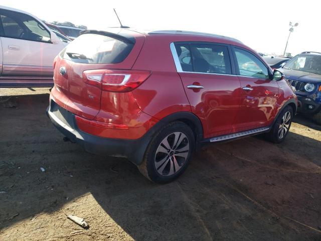 KNDPCCA22D7457946 - 2013 KIA SPORTAGE EX RED photo 3