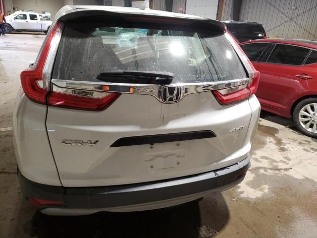 2HKRW6H33KH233271 - 2019 HONDA CR-V LX WHITE photo 6