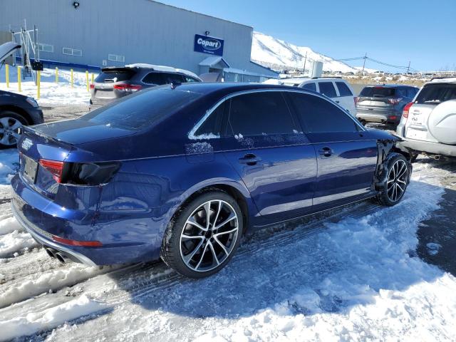 WAUB4AF47JA061853 - 2018 AUDI S4 PREMIUM PLUS BLUE photo 3