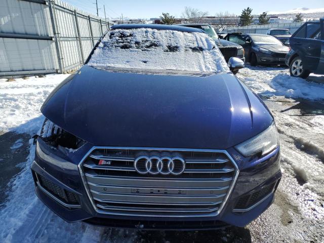 WAUB4AF47JA061853 - 2018 AUDI S4 PREMIUM PLUS BLUE photo 5