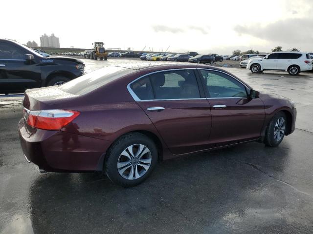 1HGCR2F32DA067720 - 2013 HONDA ACCORD LX BURGUNDY photo 3