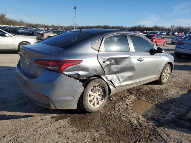 3KPC24A32JE007242 - 2018 HYUNDAI ACCENT SE GRAY photo 3