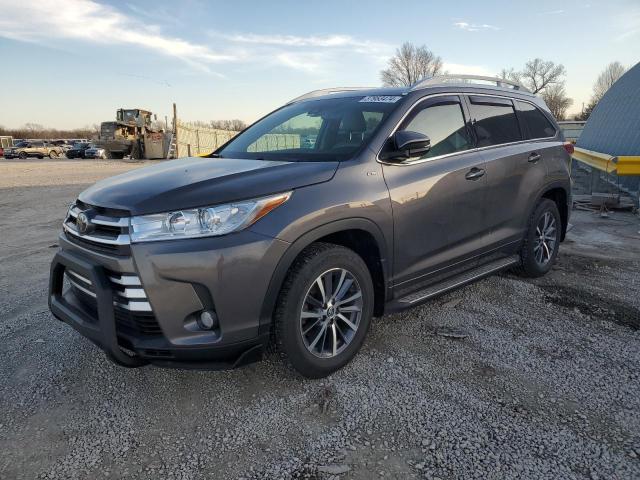 5TDJZRFH1HS407846 - 2017 TOYOTA HIGHLANDER SE GRAY photo 1