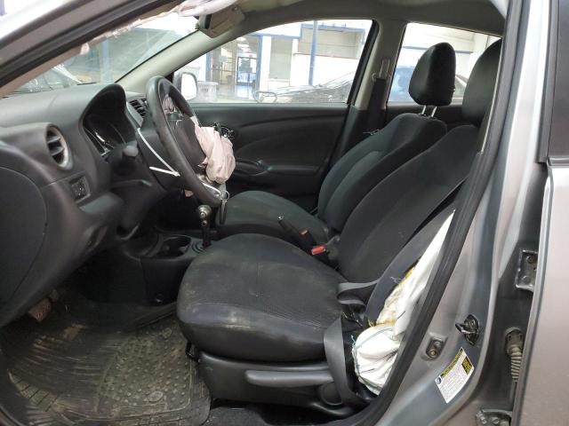 3N1CN7AP3DL828820 - 2013 NISSAN VERSA S GRAY photo 7