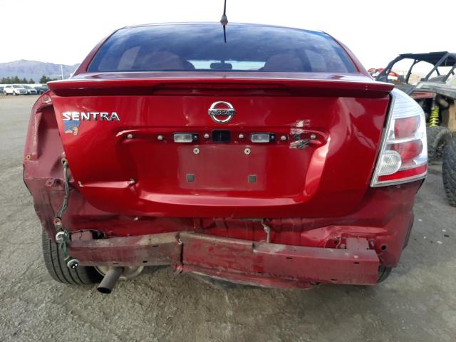 3N1AB6AP2BL669411 - 2011 NISSAN SENTRA 2.0 RED photo 6