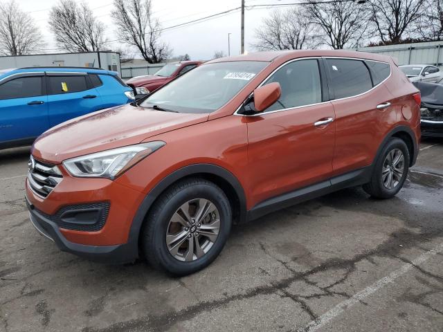 5XYZT3LB8GG326436 - 2016 HYUNDAI SANTA FE S ORANGE photo 1