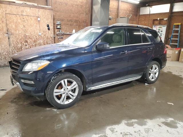 4JGDA5HB4FA570079 - 2015 MERCEDES-BENZ ML 350 4MATIC BLUE photo 1