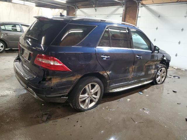 4JGDA5HB4FA570079 - 2015 MERCEDES-BENZ ML 350 4MATIC BLUE photo 3