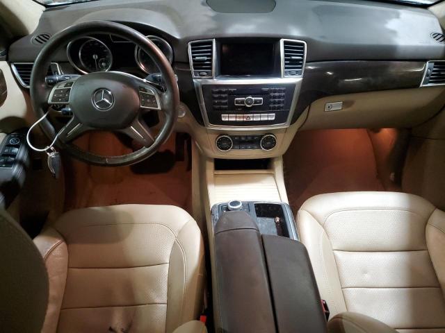 4JGDA5HB4FA570079 - 2015 MERCEDES-BENZ ML 350 4MATIC BLUE photo 8