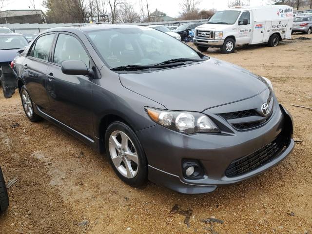 2T1BU4EE8DC118785 - 2013 TOYOTA COROLLA BASE GRAY photo 4