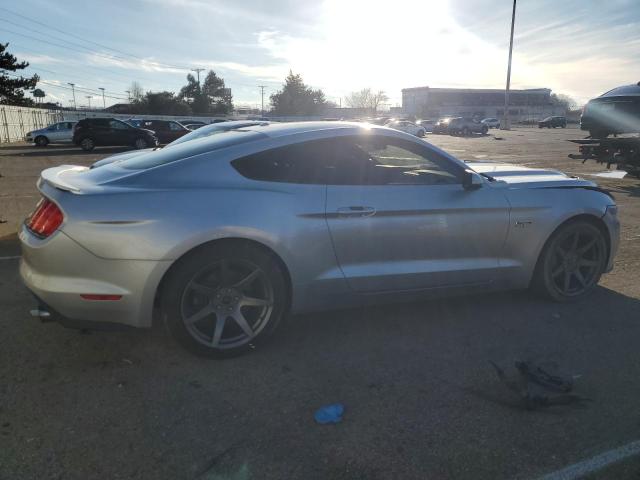 1FA6P8CF9F5335330 - 2015 FORD MUSTANG GT SILVER photo 3