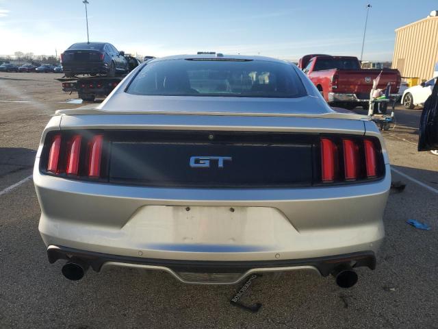 1FA6P8CF9F5335330 - 2015 FORD MUSTANG GT SILVER photo 6