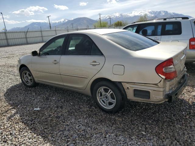 4T1BE32K14U903083 - 2004 TOYOTA CAMRY LE BEIGE photo 2