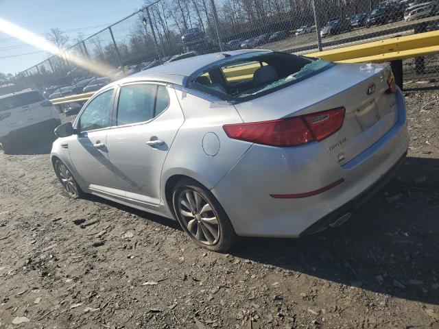 5XXGN4A74FG436733 - 2015 KIA OPTIMA EX SILVER photo 2