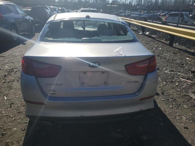 5XXGN4A74FG436733 - 2015 KIA OPTIMA EX SILVER photo 6