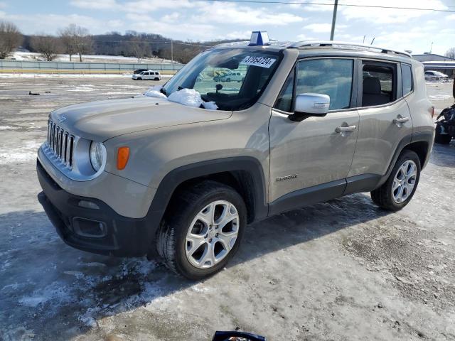 ZACCJBDT4GPD40542 - 2016 JEEP RENEGADE LIMITED TAN photo 1