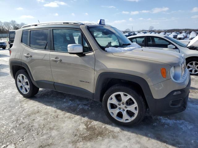 ZACCJBDT4GPD40542 - 2016 JEEP RENEGADE LIMITED TAN photo 4