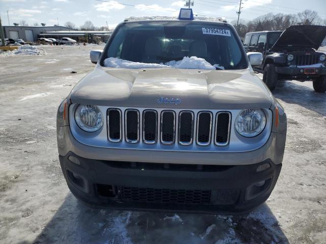 ZACCJBDT4GPD40542 - 2016 JEEP RENEGADE LIMITED TAN photo 5