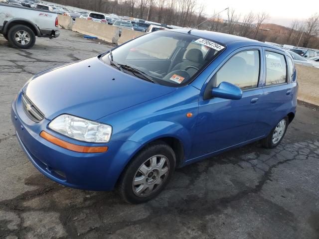 KL1TJ62604B151095 - 2004 CHEVROLET AVEO LS BLUE photo 1