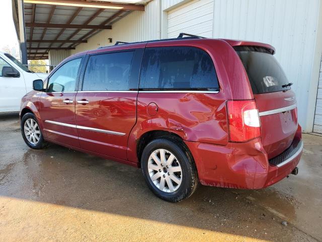 2A4RR8DG9BR630654 - 2011 CHRYSLER TOWN & COU TOURING L RED photo 2