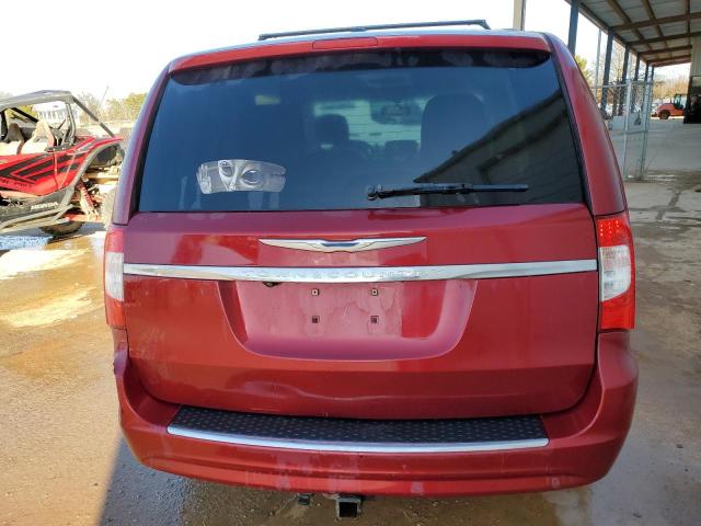 2A4RR8DG9BR630654 - 2011 CHRYSLER TOWN & COU TOURING L RED photo 6