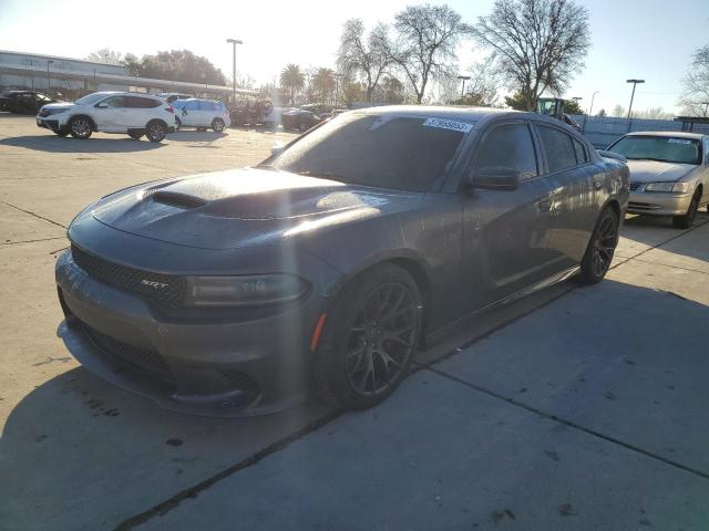 2C3CDXL94GH332246 - 2016 DODGE CHARGER SRT HELLCAT GRAY photo 1