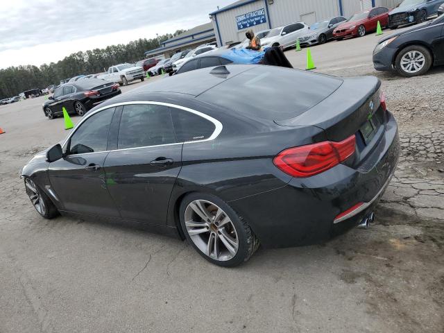 WBA4J1C52KBM14235 - 2019 BMW 430I GRAN COUPE BLACK photo 2