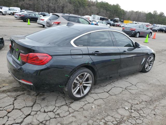 WBA4J1C52KBM14235 - 2019 BMW 430I GRAN COUPE BLACK photo 3