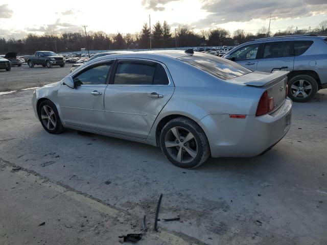 1G1ZC5EU0CF191257 - 2012 CHEVROLET MALIBU 1LT ვერცხლისფერი ფოტო 2