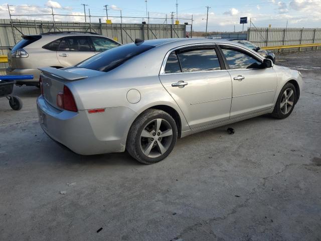 1G1ZC5EU0CF191257 - 2012 CHEVROLET MALIBU 1LT ვერცხლისფერი ფოტო 3