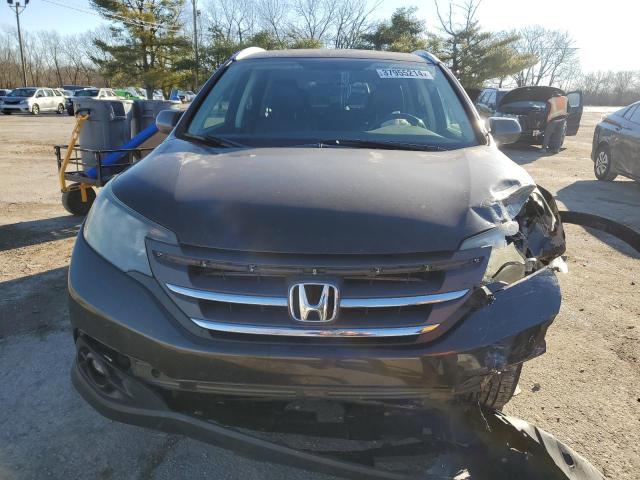 5J6RM4H7XEL040140 - 2014 HONDA CR-V EXL BLACK photo 5