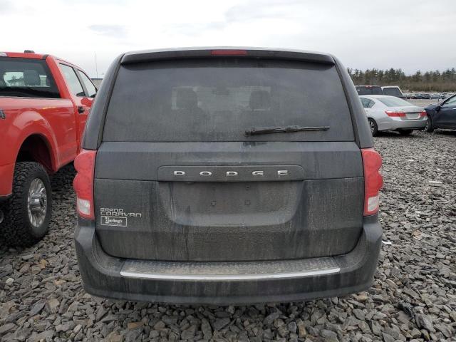 2C4RDGBG1KR783028 - 2019 DODGE GRAND CARA SE BLACK photo 6