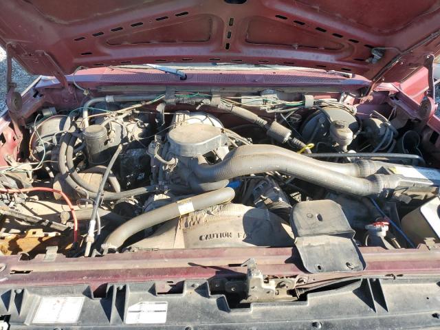 1FTEF26N3KNB05379 - 1989 FORD F250 BURGUNDY photo 11