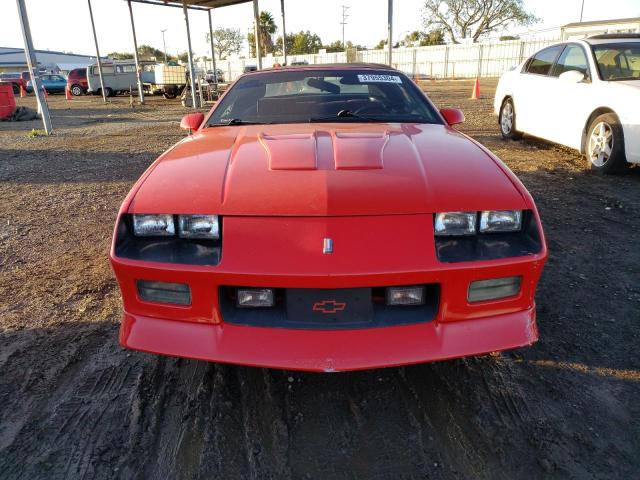 1G1FP33F5ML185280 - 1991 CHEVROLET CAMARO Z28 RED photo 5