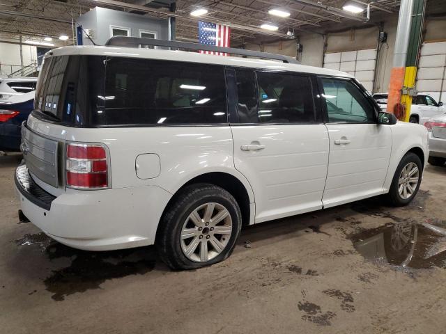 2FMGK5BC8BBD36327 - 2011 FORD FLEX SE WHITE photo 3