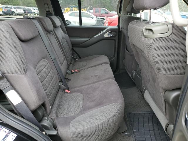 5N1AR18U37C627187 - 2007 NISSAN PATHFINDER LE BLACK photo 11