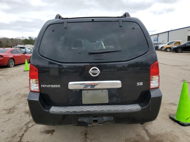5N1AR18U37C627187 - 2007 NISSAN PATHFINDER LE BLACK photo 6