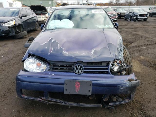 WVWGH21J4YW642160 - 2000 VOLKSWAGEN GOLF GLS BLUE photo 5