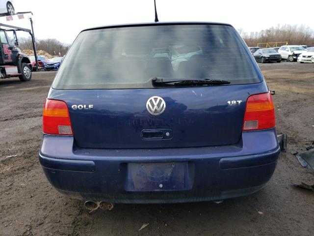 WVWGH21J4YW642160 - 2000 VOLKSWAGEN GOLF GLS BLUE photo 6