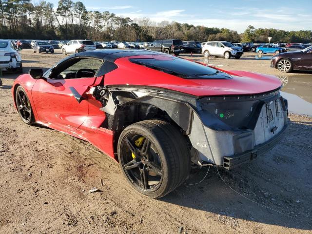 1G1YA2D43N5118376 - 2022 CHEVROLET CORVETTE STINGRAY 1LT RED photo 2